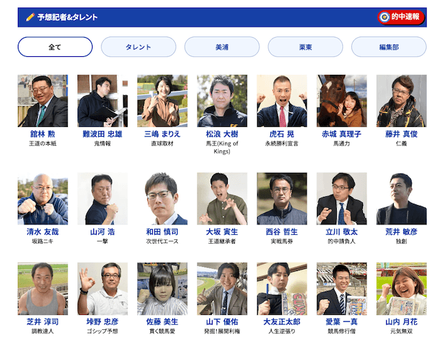 在籍記者の一例