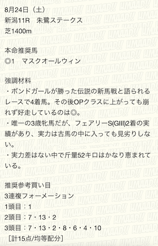 うまあどの無料予想2