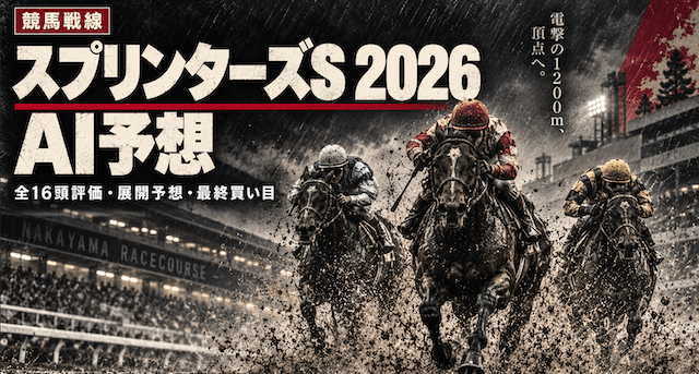 スプリンターズステークス2026AI予想